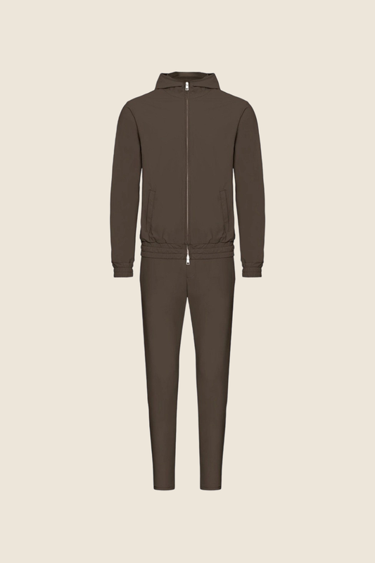 Hooded Lucerne Tech Set - Luxury Brown